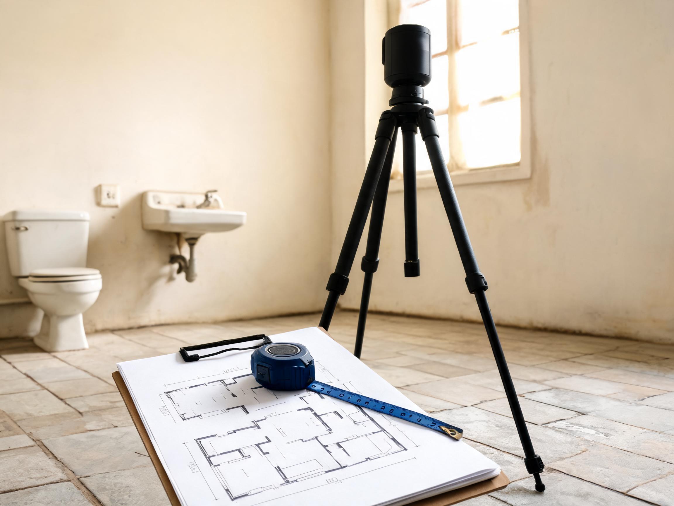 AI picture: LiDAR As-Built Scan + Floor Plan